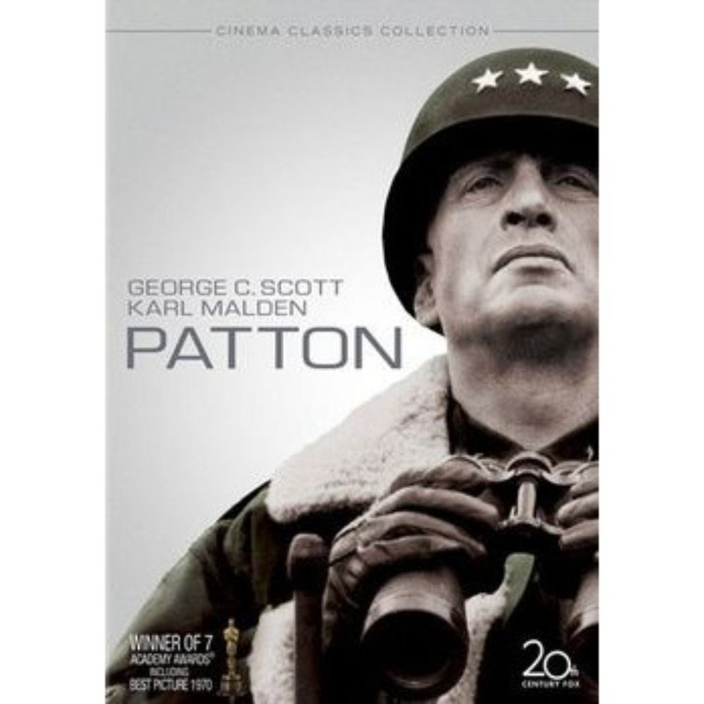 Patton DVD Movie George C Scott Karl Malden World War II Francis Ford Coppola
